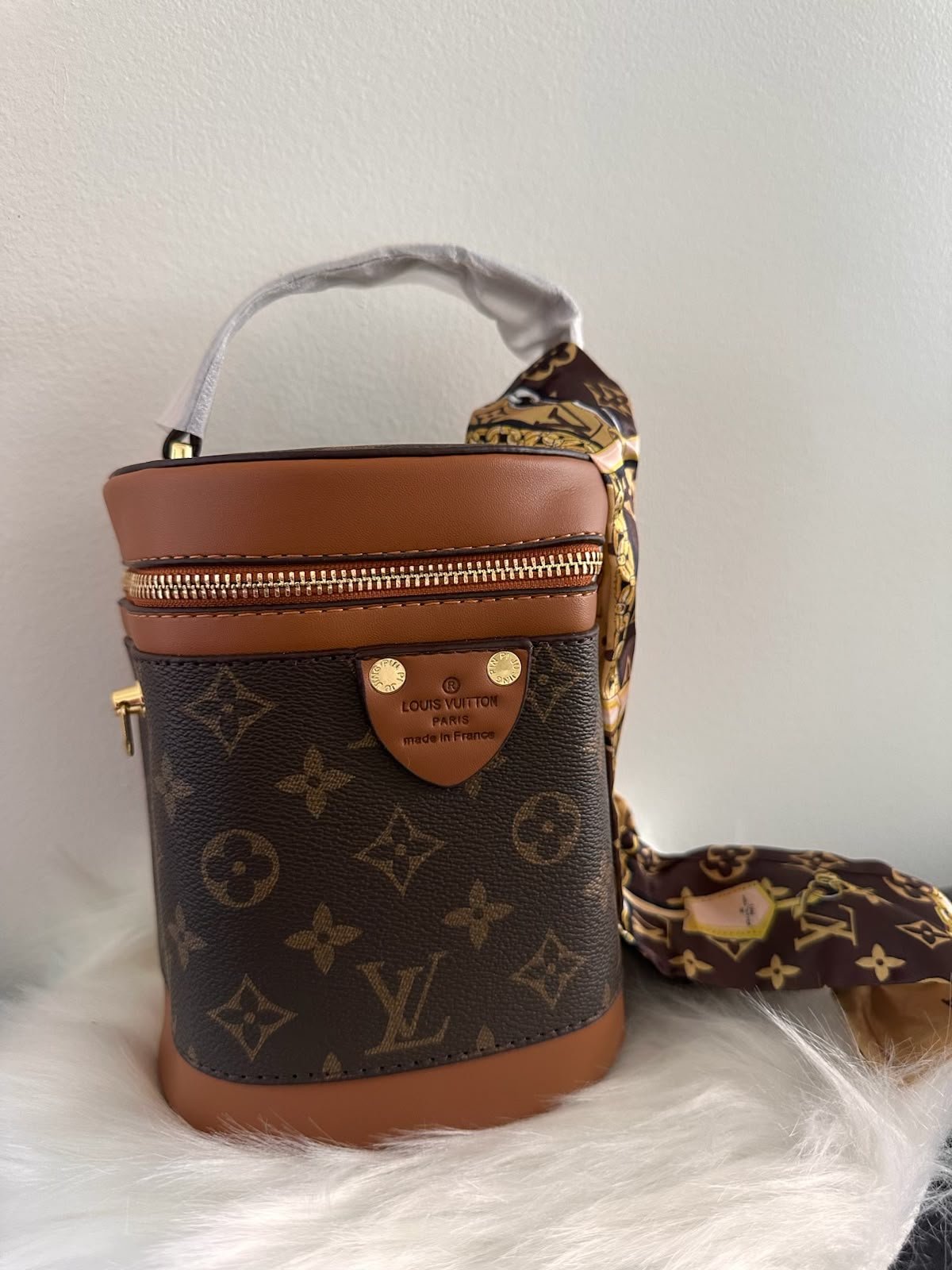 Sac vanity bandoulière Louis Vuitton Monogram brun